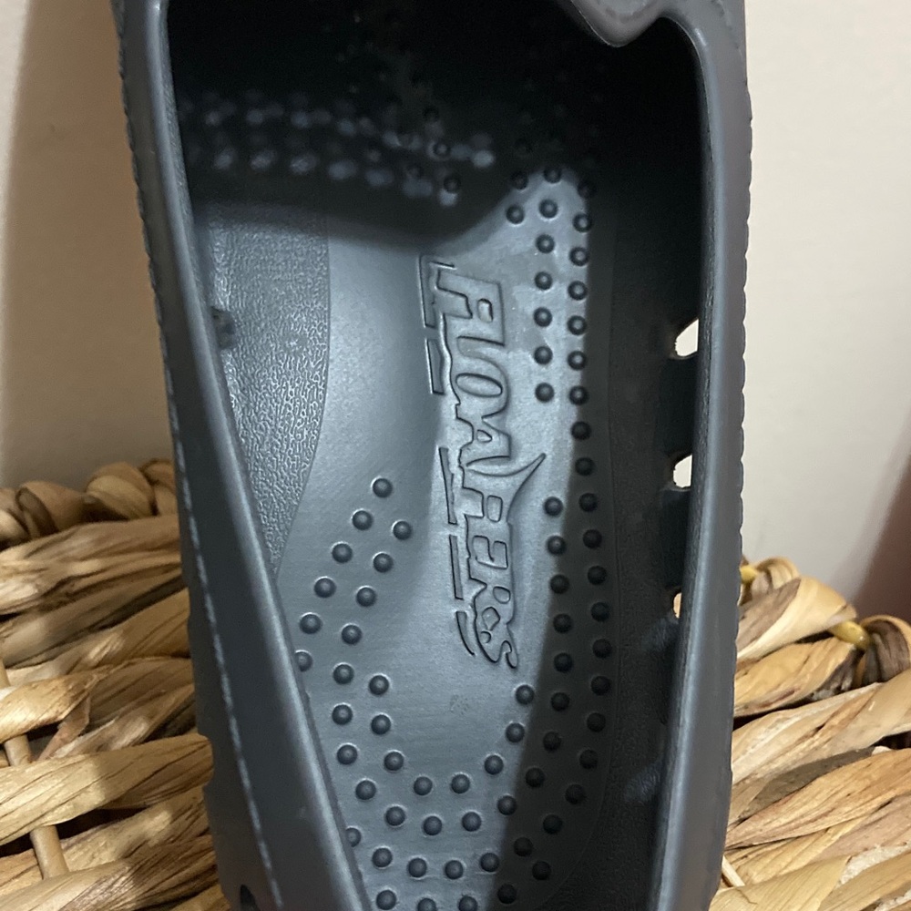 Floaters Gray/Orange Perforated Loafers! Country Club Driver Water Boat Shoes💥 - Picture 4 of 12